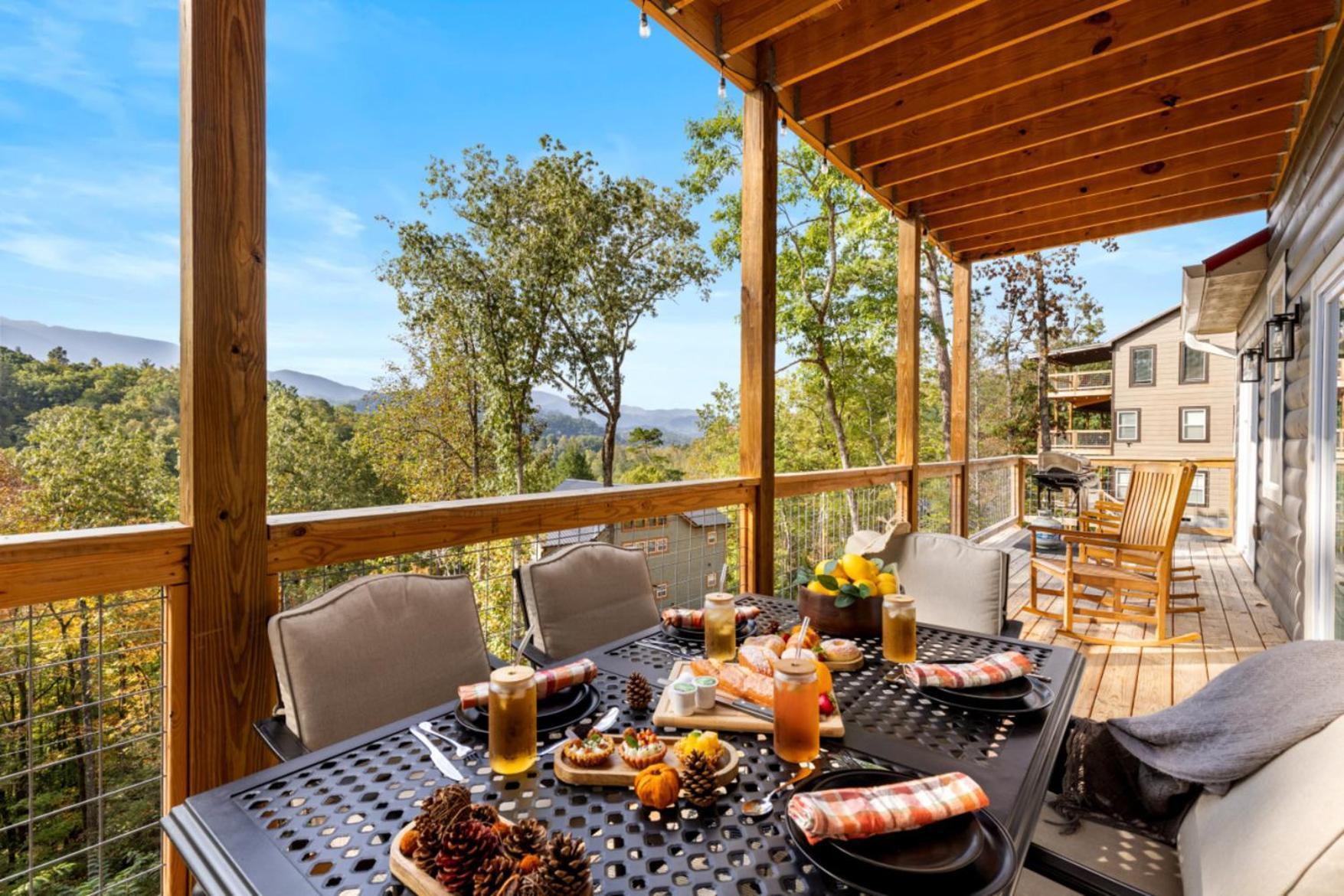 Tranquil Mountain Getaway By Ghosal Luxury Lodging Гатлінбург Екстер'єр фото