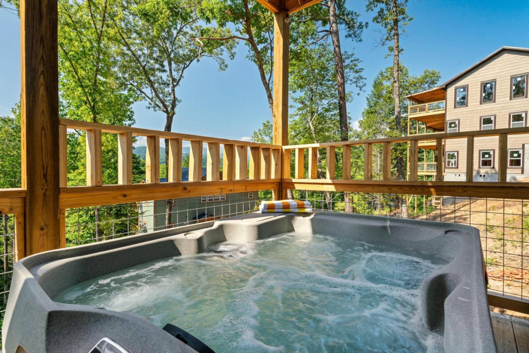 Tranquil Mountain Getaway By Ghosal Luxury Lodging Гатлінбург Екстер'єр фото