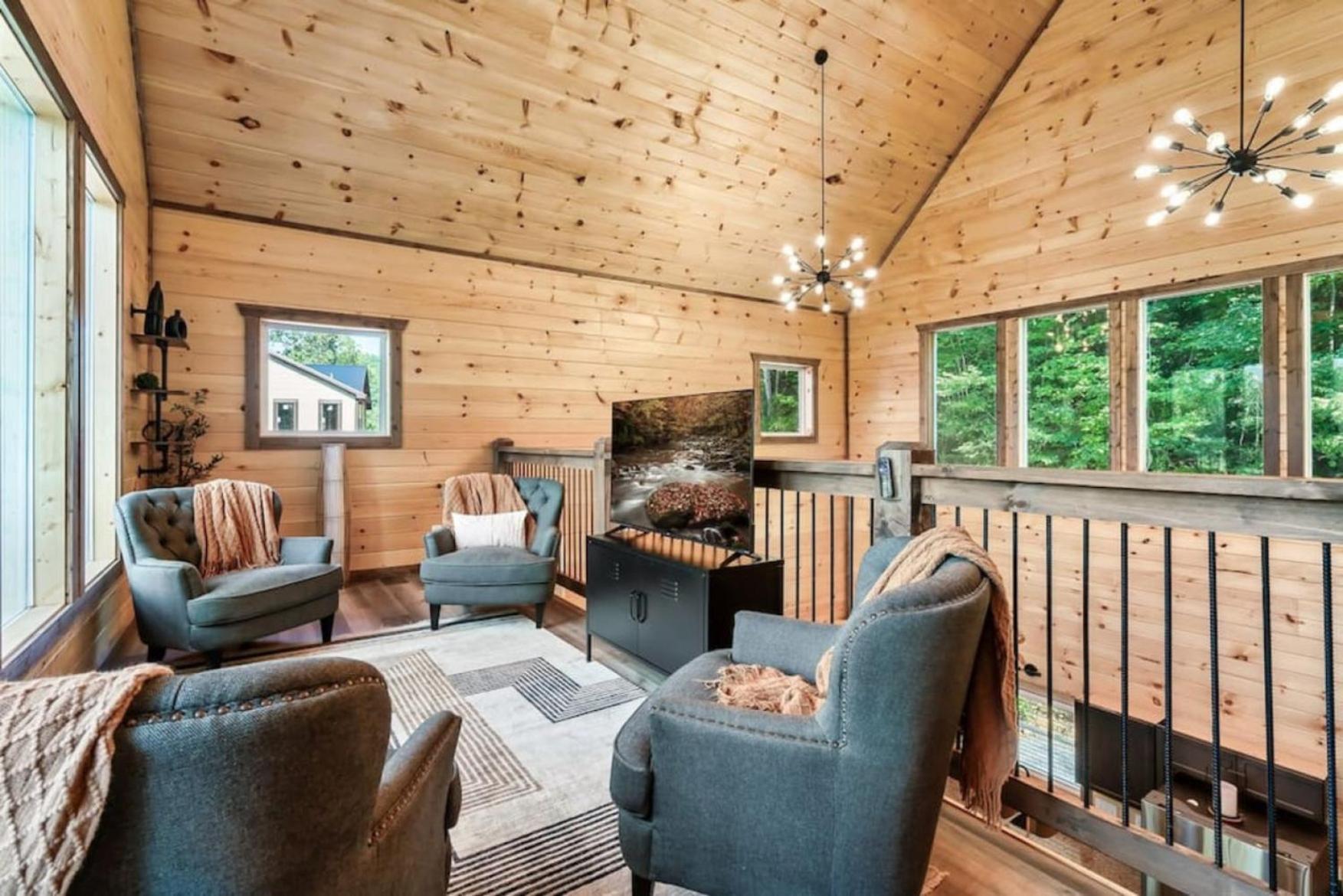Tranquil Mountain Getaway By Ghosal Luxury Lodging Гатлінбург Екстер'єр фото